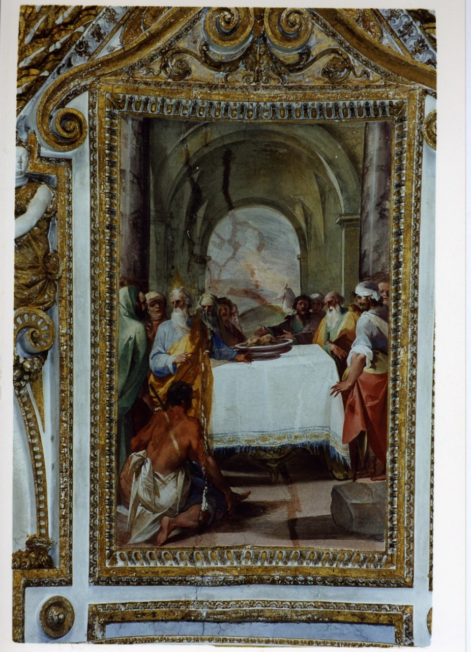 Certosa e Museo Nazionale di San Martino - David riceve dal sacerdote Ackimelek i pani sacri